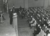 502587 Afbeelding van de openbare vergadering van de Nationaal-Socialistische Beweging (N.S.B.) in het gebouw Tivoli ...